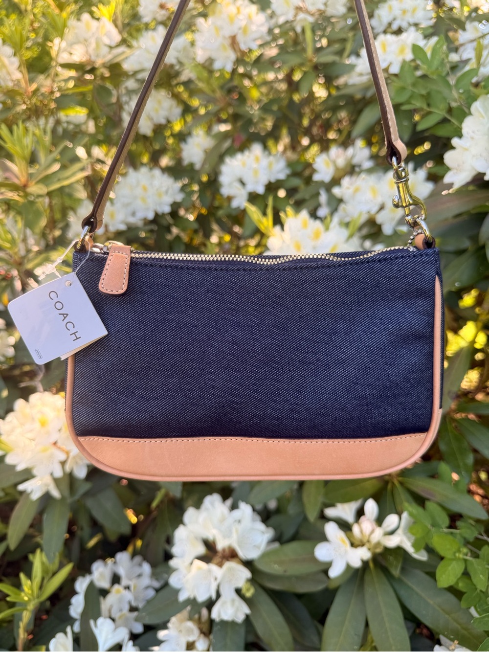 Coach Vintage Denim Demi Bag
